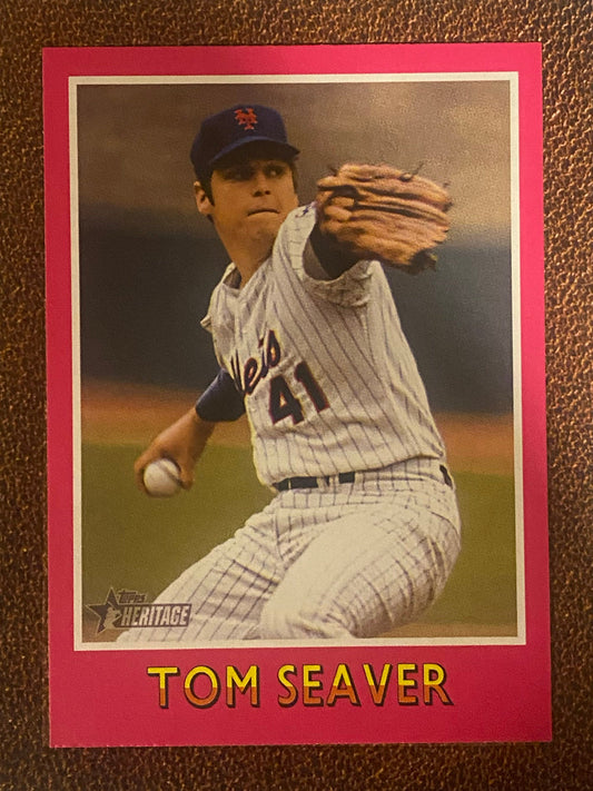 Tom Seaver - 2024 Topps Heritage - 1975 Baseball Sensations - Yankees