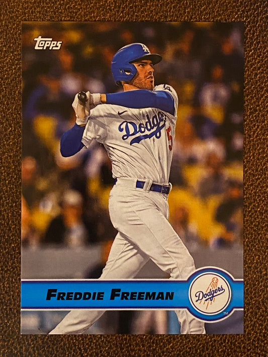Freddie Freeman - 2022 Topps UK - Merlin Premier Redux Insert - Dodgers
