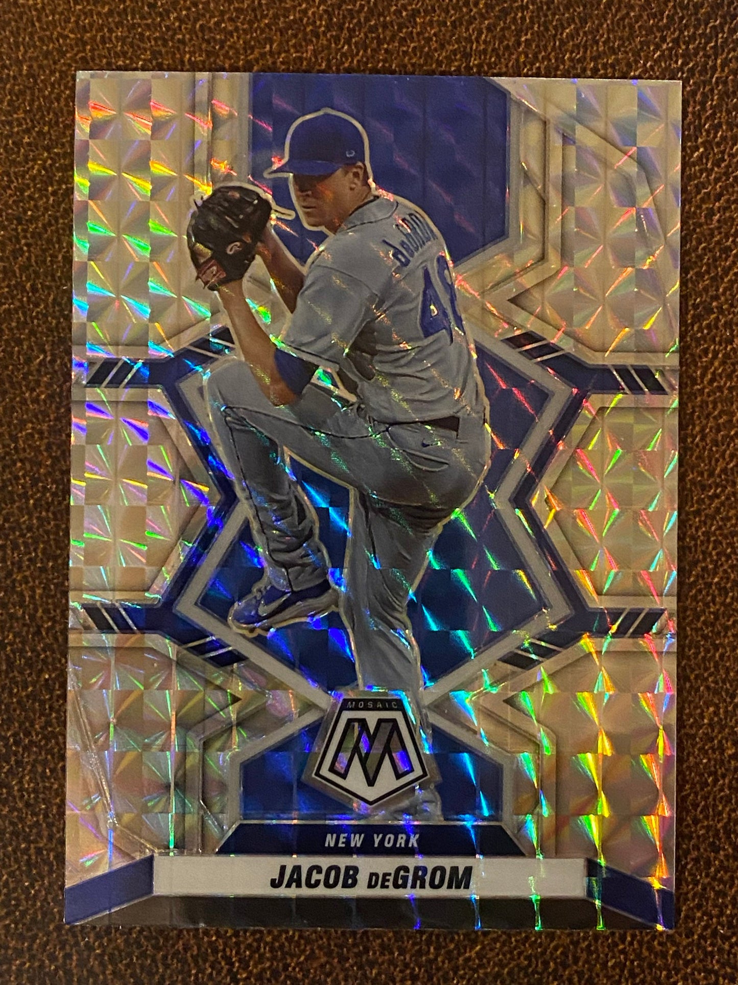 Jacob deGrom - 2022 Mosaic - Mosaic Parallel - Mets