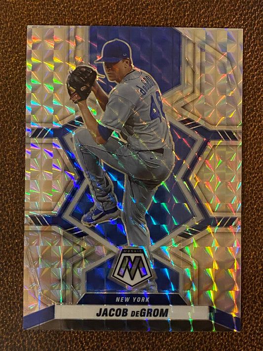 Jacob deGrom - 2022 Mosaic - Mosaic Parallel - Mets
