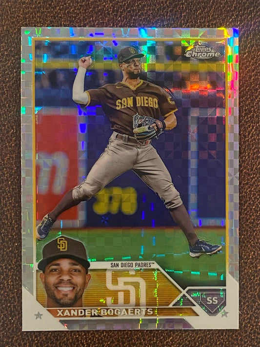 Xander Bogaerts - 2023 Topps Chrome - XFractors - Padres