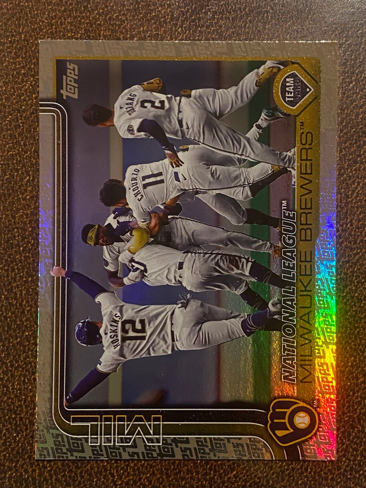 Milwaukee Brewers - 2025 Topps Series 2 - Fanatics Exclusive Topps Foil Border (NL) - Brewers