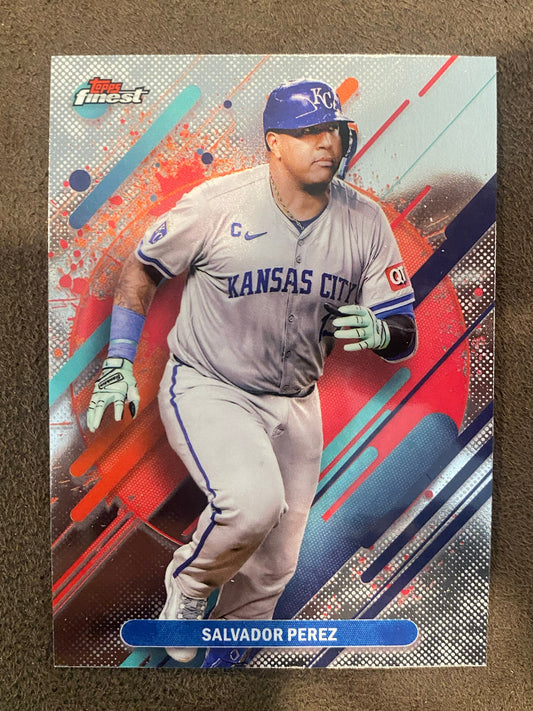 Salvador Perez - 2025 Topps Finest - Rare - Royals