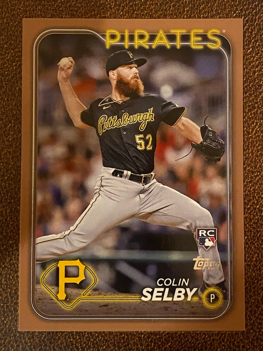 Colin Selby - 2024 Topps Series 2 - Gold /2024 - Pirates