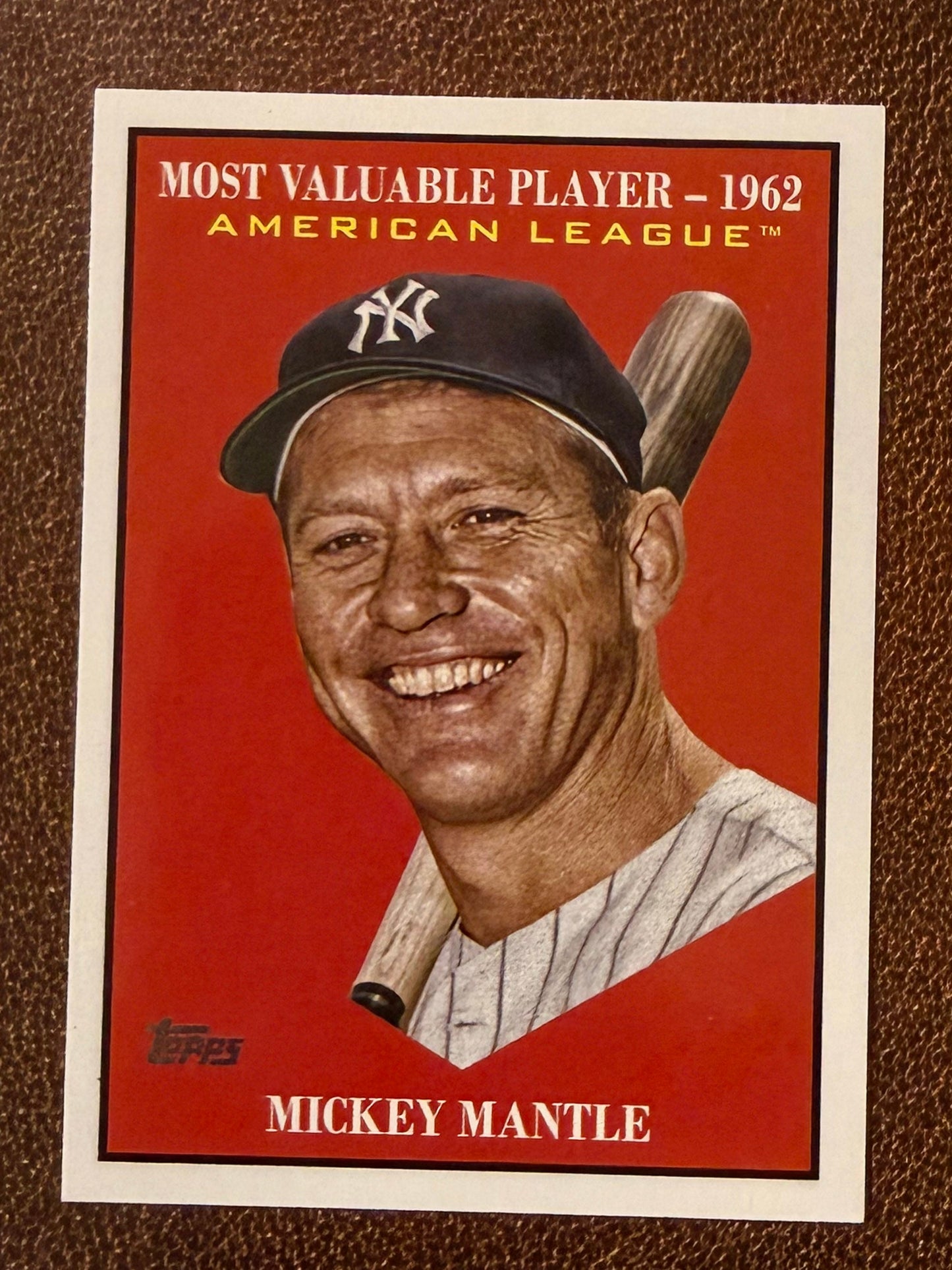 Mickey Mantle - 2025 Topps Update - MVP Insert - Yankees
