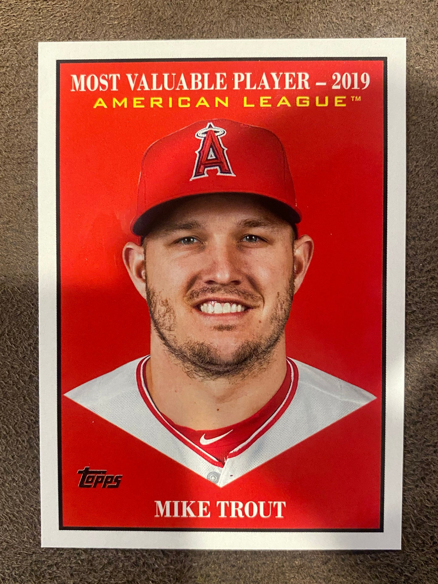 Mike Trout - 2025 Topps Update - MVP Insert - Angels