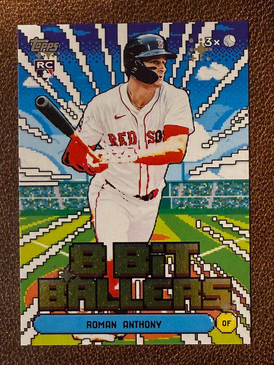 Roman Anthony - 2026 Topps Series 1 - 8 Bit Ballers Insert - Red Sox