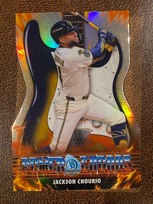Jackson Chourio - 2026 Bowman - Power Chords Insert - Brewers
