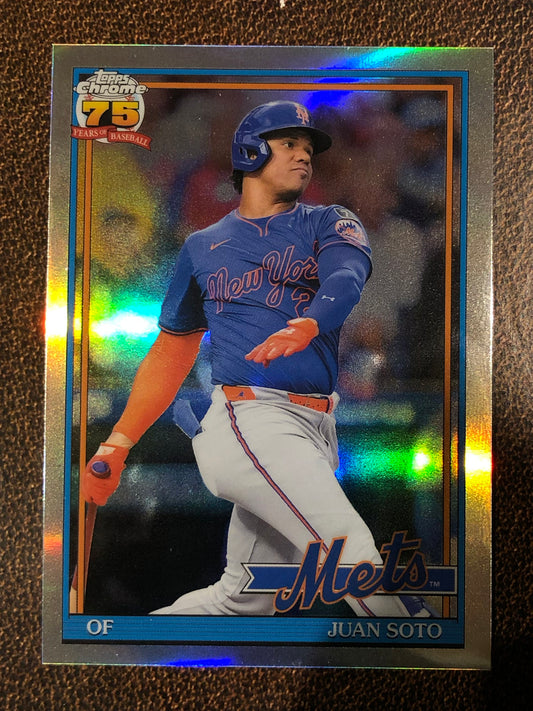 Juan Soto - 2026 Topps Chrome - 1991 Insert - Mets