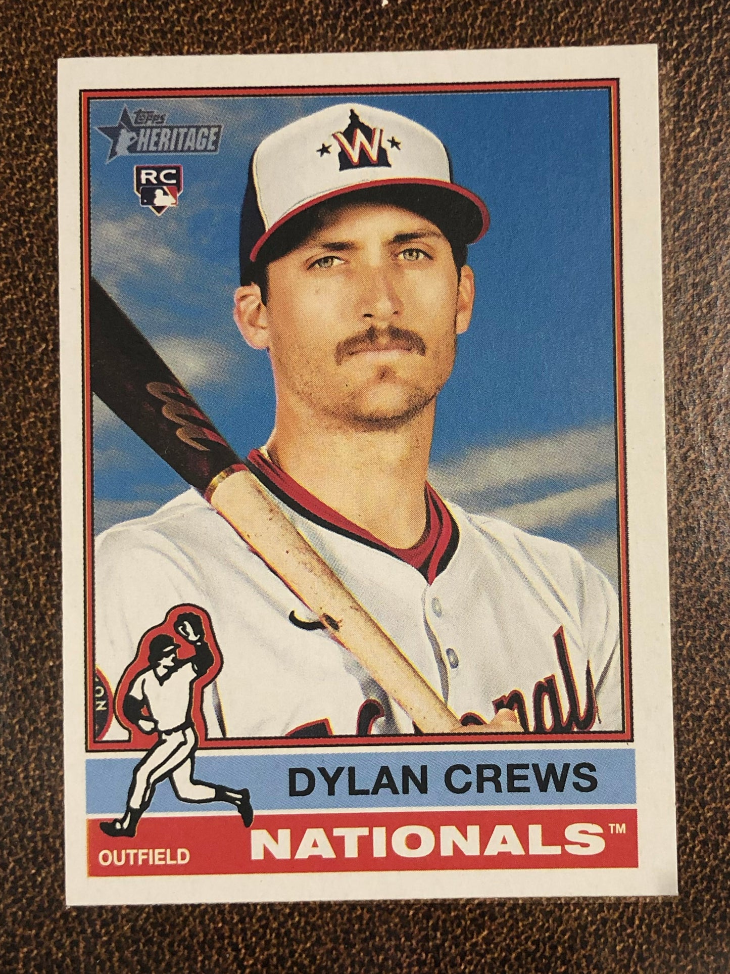 Dylan Crews - 2025 Topps Heritage - Base - Nationals