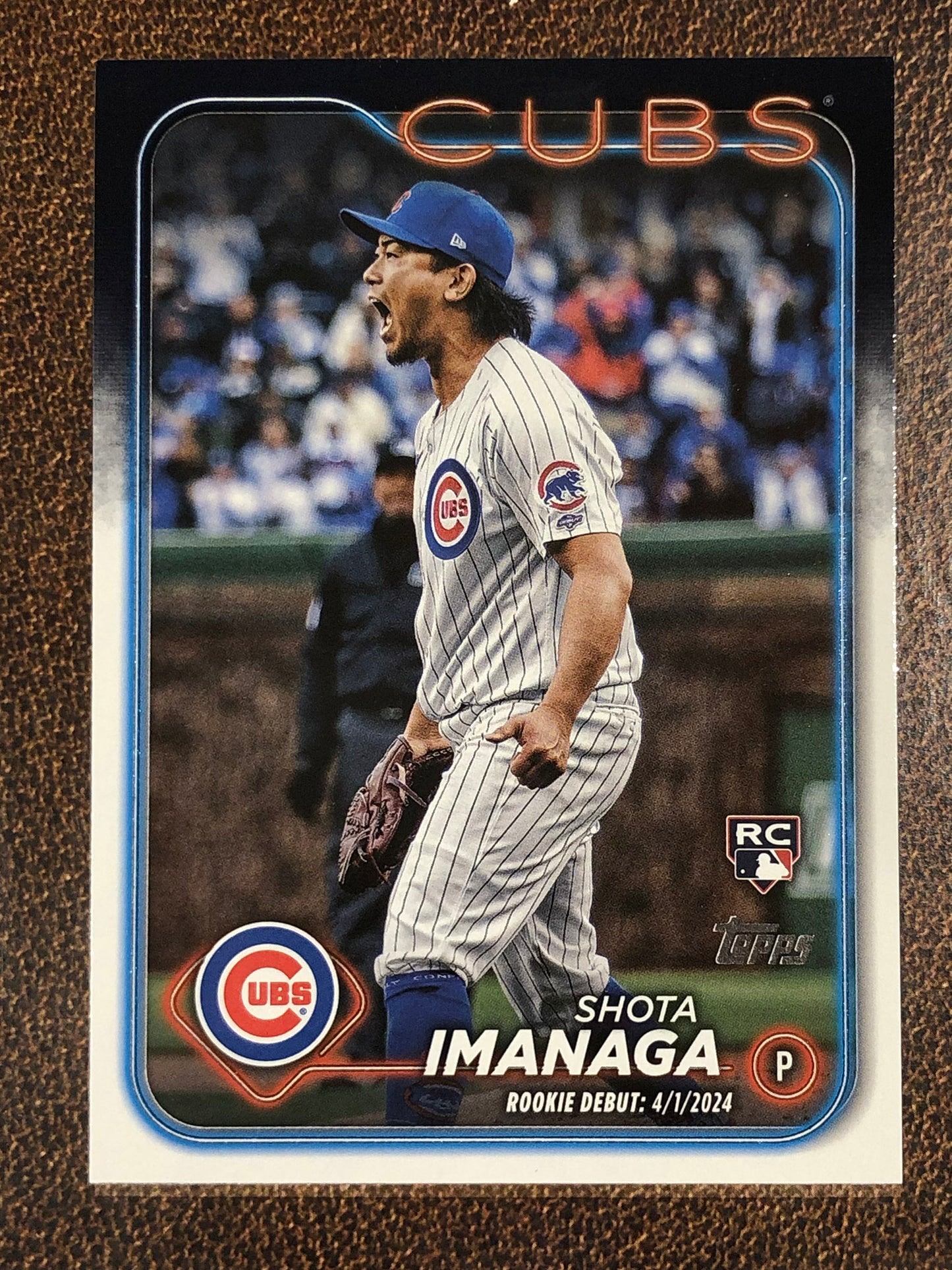 Shota Imanaga - 2024 Topps Update - Rookie Debut Base - Cubs