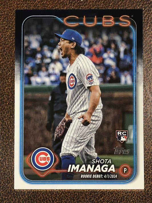 Shota Imanaga - 2024 Topps Update - Rookie Debut Base - Cubs