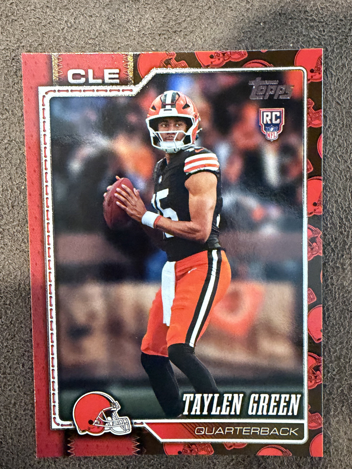 Taylen Green - 2026 Topps Flagship - Team Border SSP - Browns