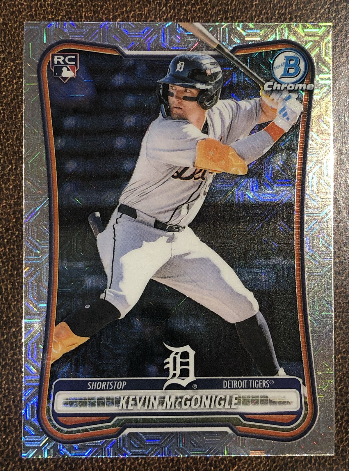 Kevin McGonigle - 2026 Bowman Chrome - Rookie MOJO - Tigers