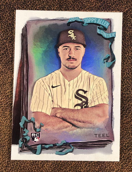 Kyle Teel - 2026 Topps Allen & Ginter - Silver Portrait Foil - White Sox