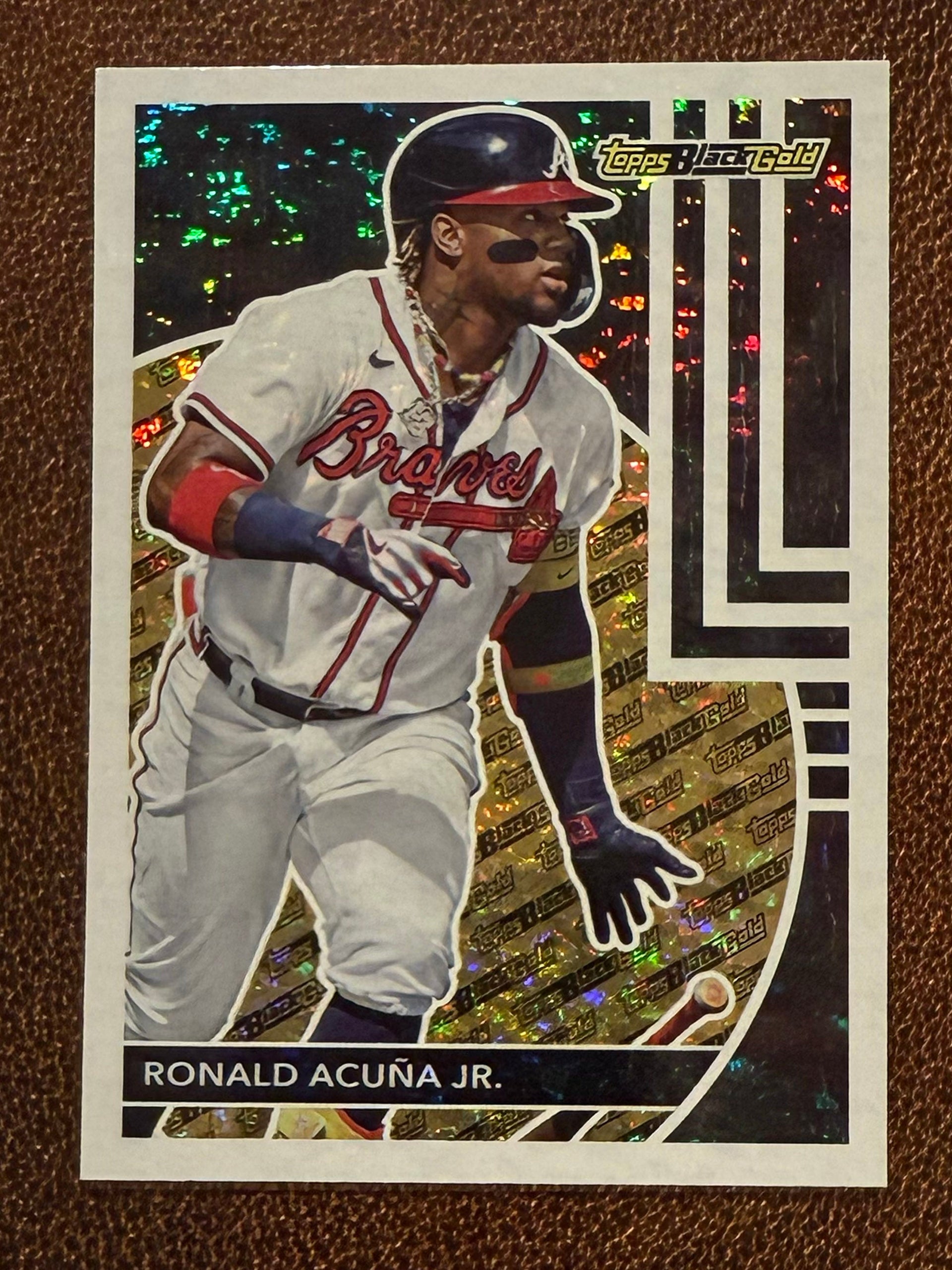 2021 Topps Japan Edition 強う #50 RONALD ACUNA JR. Atlanta Braves