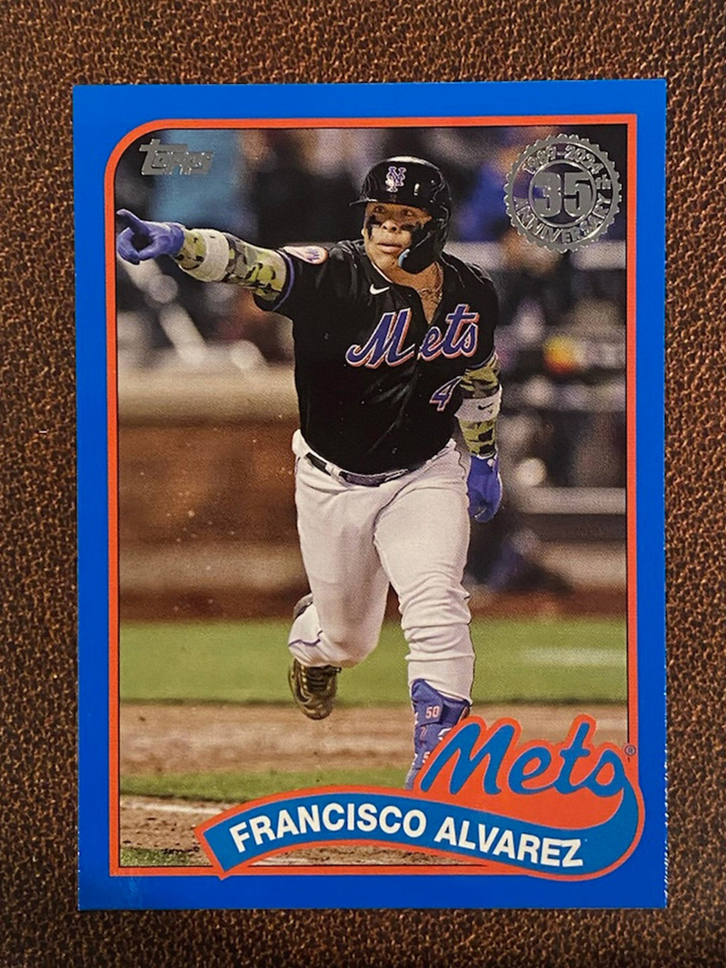 Francisco Alvarez - 2024 Topps Update - 1989 Blue - Mets