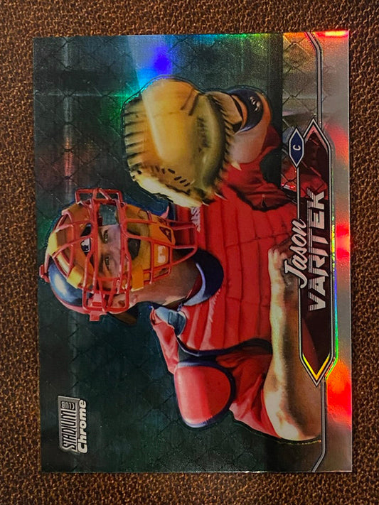 Jason Varitek - 2024 Topps Stadium Club - Chrome Refractor - Red Sox