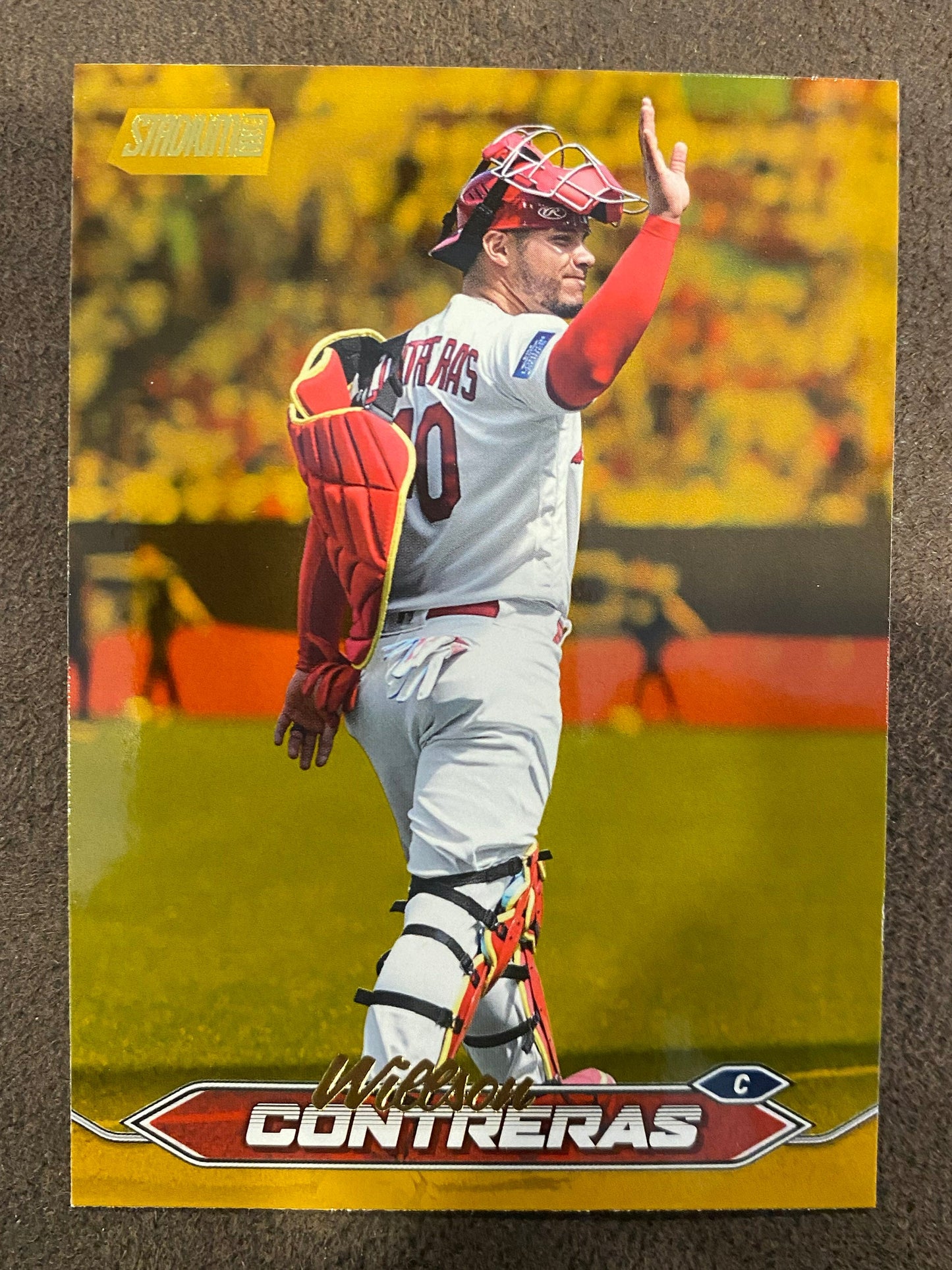 Willson Contreras - 2024 Topps Stadium Club - Gold Foil - Cardinals
