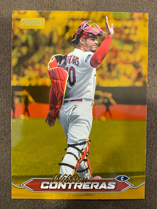 Willson Contreras - 2024 Topps Stadium Club - Gold Foil - Cardinals