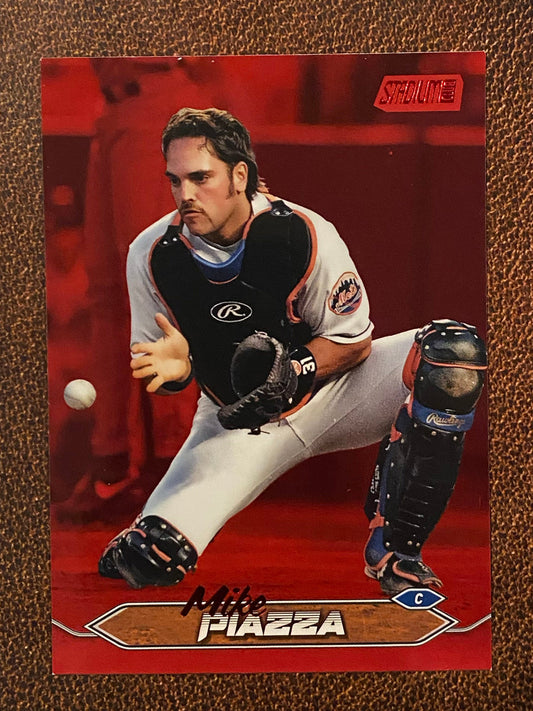 Mike Piazza - 2024 Topps Stadium Club - Red Foil - Mets