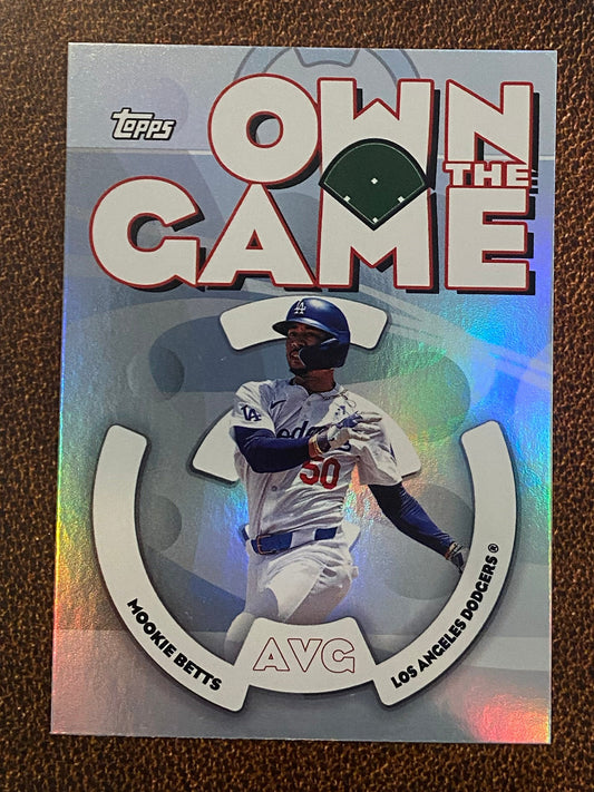 Mookie Betts - 2024 Topps Archives - 2006 Own the Game - Dodgers