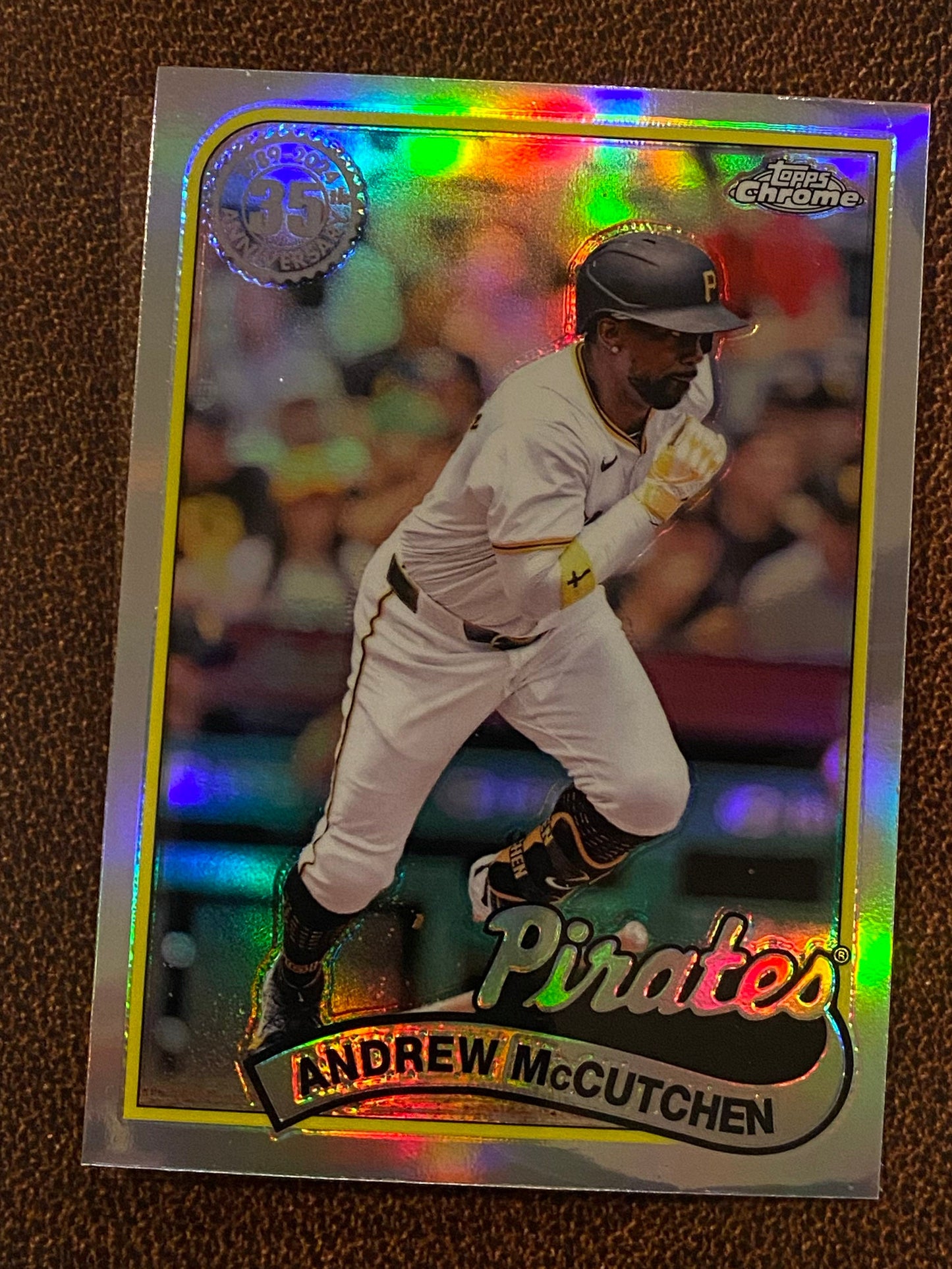 Andrew McCutchen - 2024 Topps Chrome Update - 1989 Refractor - Pirates
