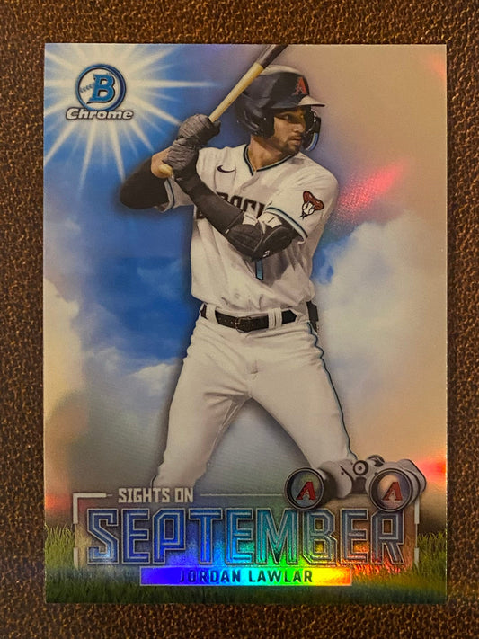 Jordan Lawlar - 2023 Bowman - Sights on September - Diamondbacks