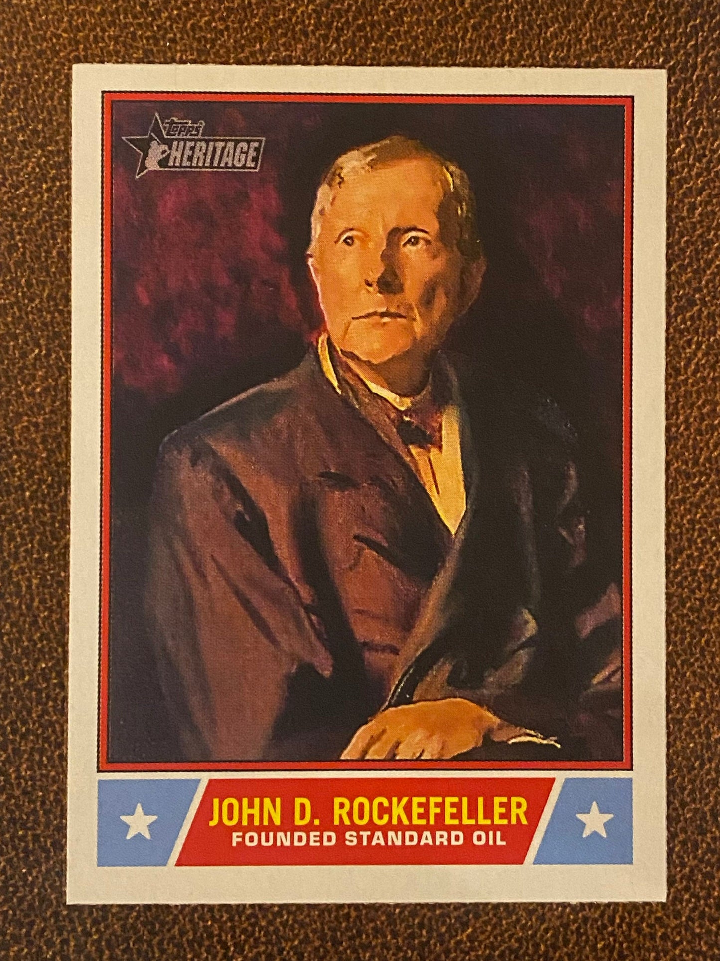 John D. Rockefeller - 2025 Topps Heritage - Notable Americans (NS-41)