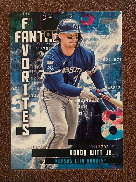 Bobby Witt Jr. - 2024 Topps Series 2 - Fantasy Favorites Insert - Royals