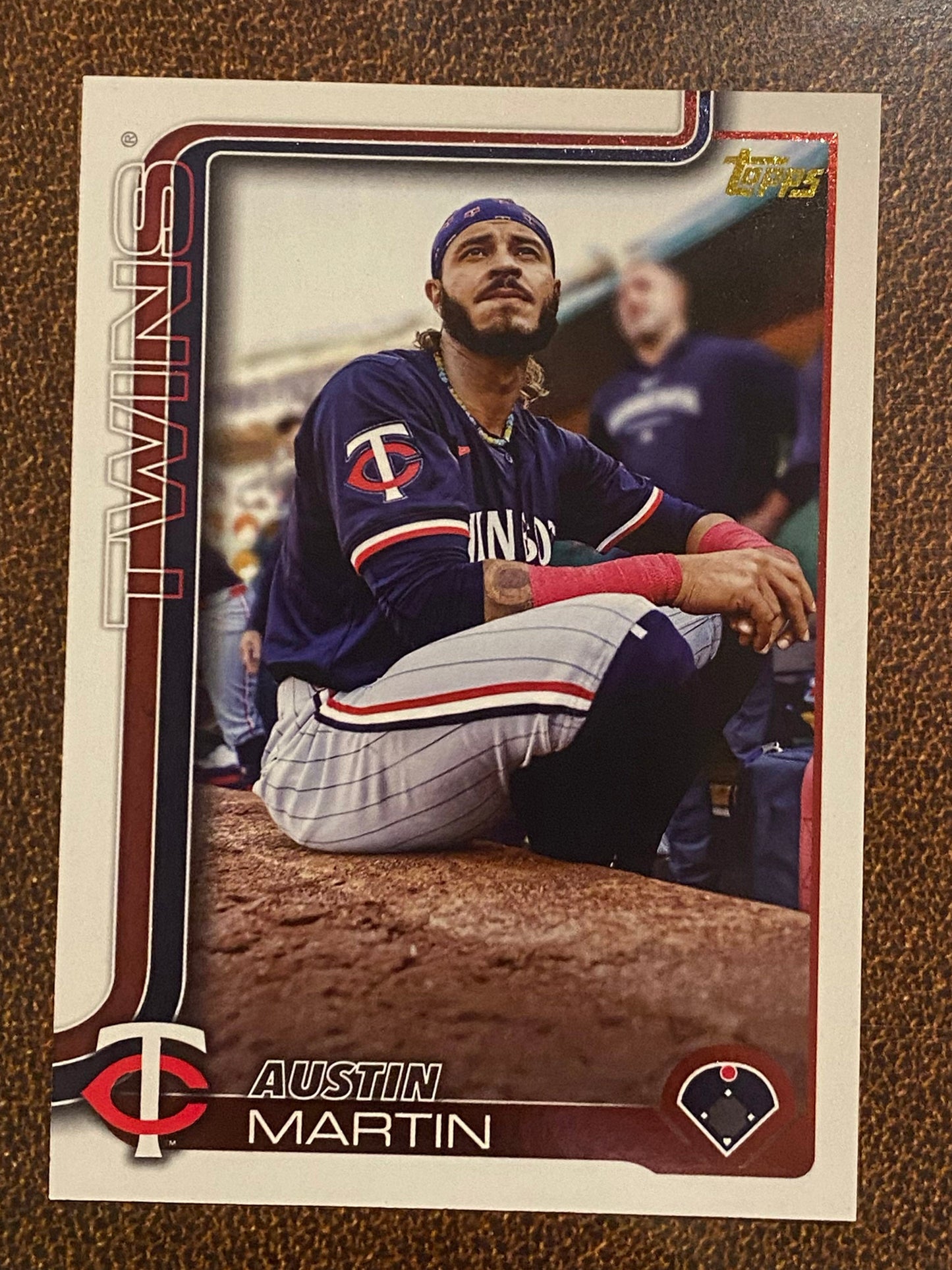 Austin Martin - 2025 Topps Series 2 - Golden Mirror SSP - Twins