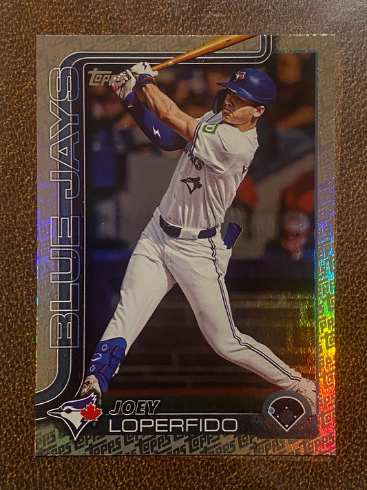 Joey Loperfido - 2025 Topps Series 2 - Fanatics Exclusive Topps Foil Border - Blue Jays