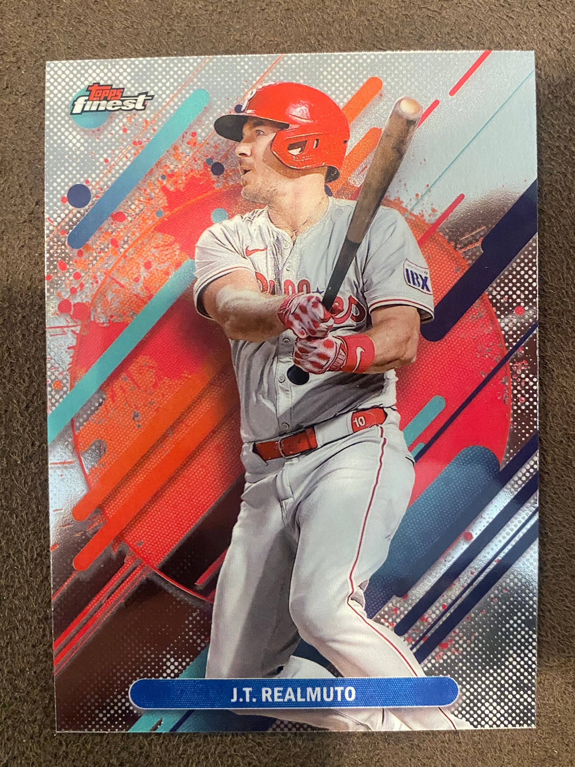 J.T. Realmuto - 2025 Topps Finest - Rare - Phillies – Western NY Sports ...