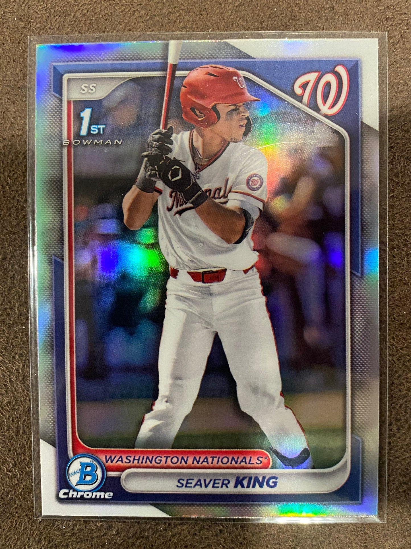 Seaver King - 2024 Bowman Draft - 1st Chrome Refractor - Nationals