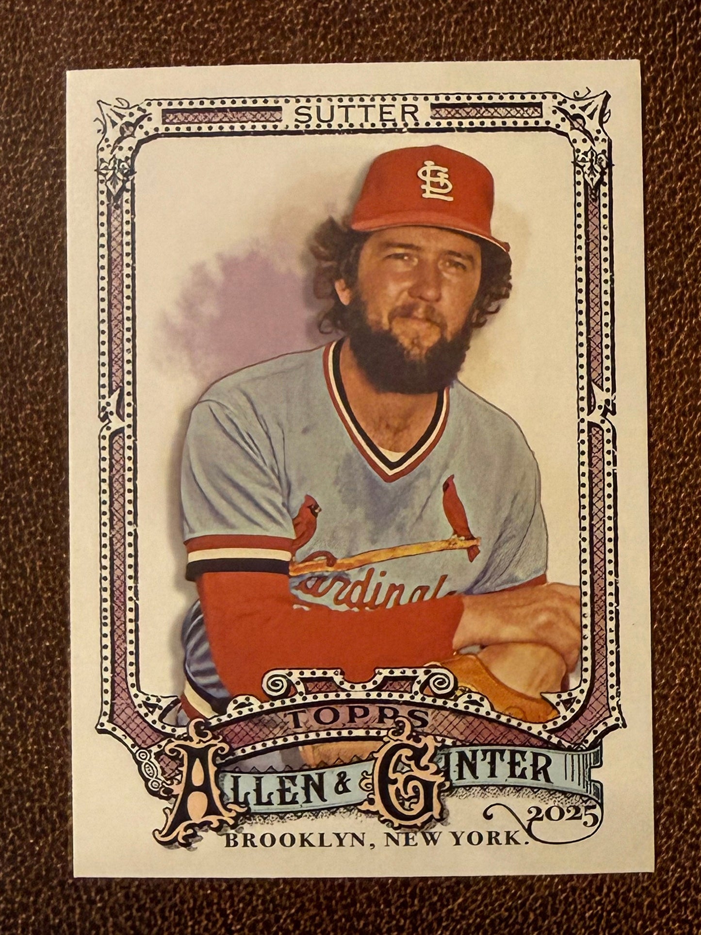 Bruce Sutter - 2025 Allen & Ginter - SPs - Cardinals