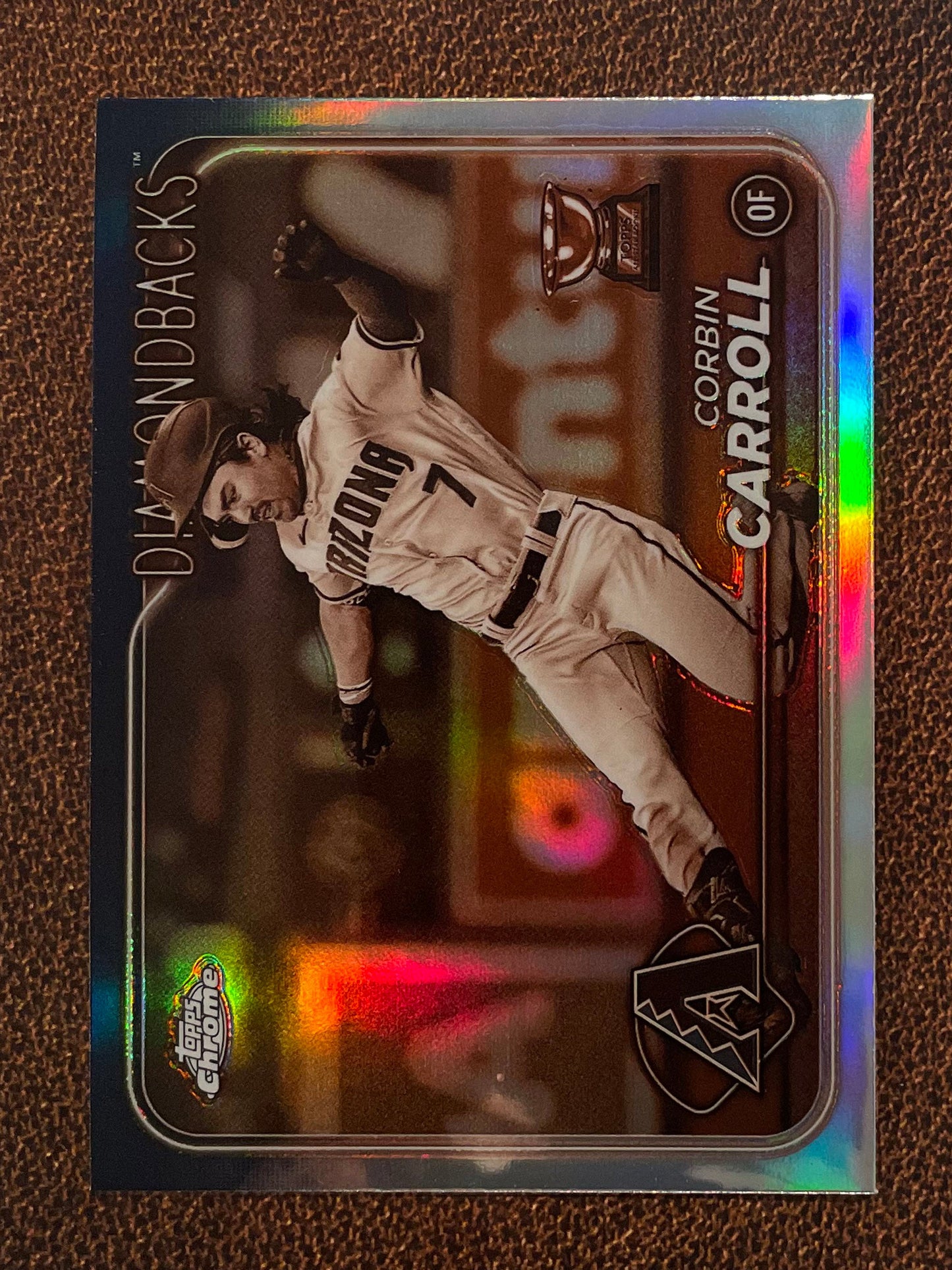 Corbin Carroll - 2024 Topps Chrome - Sepia Refractor - Diamondbacks