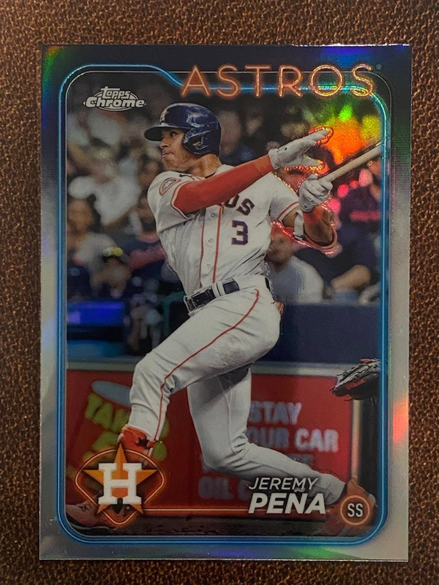 Jeremy Pena - 2024 Topps Chrome - Refractor - Astros