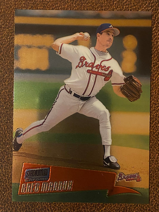 Greg Maddux - 2000 Stadium Club Chrome - Base - Braves