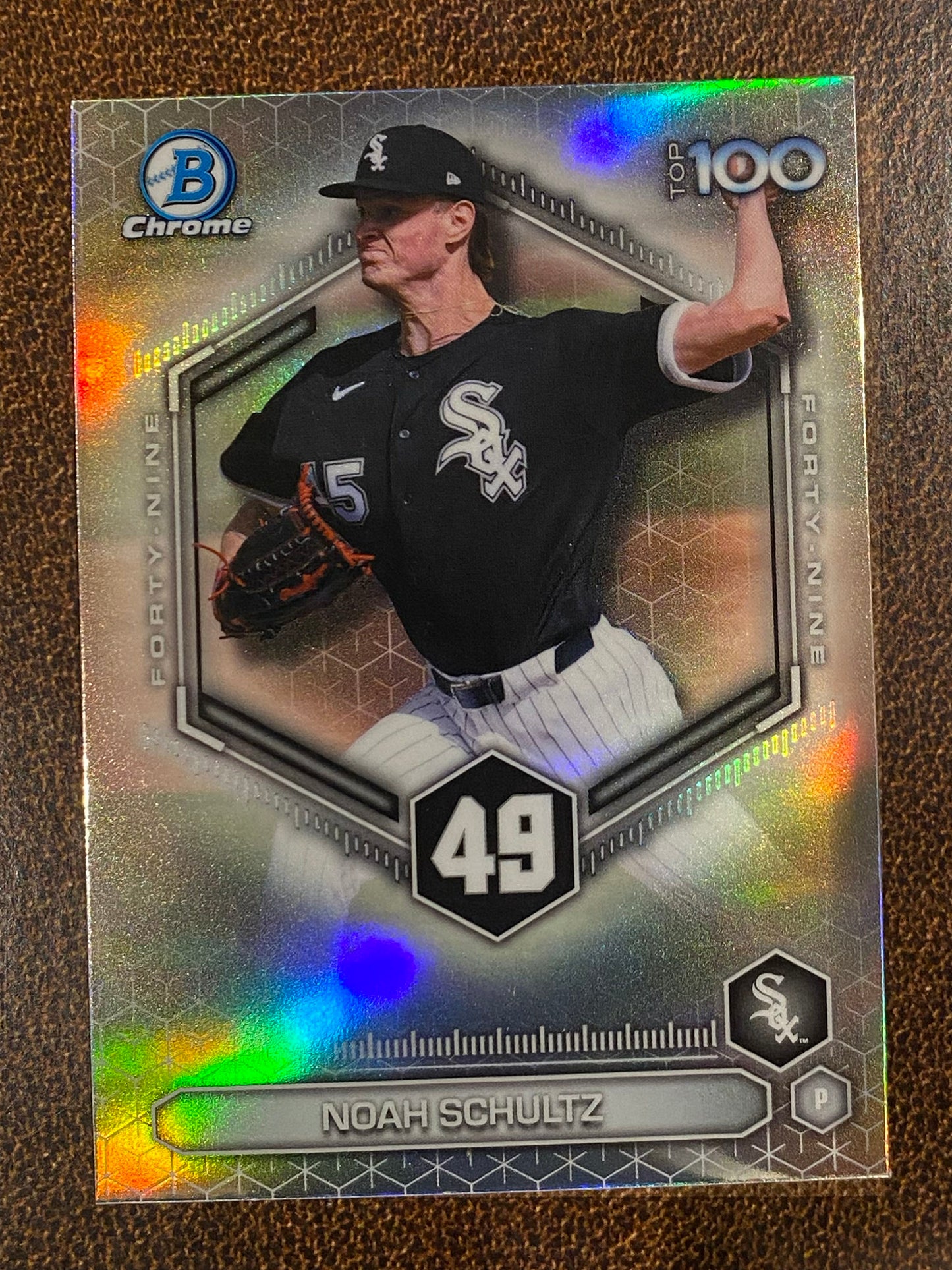 Noah Schultz - 2026 Bowman - Scouts Top 100 Insert - White Sox