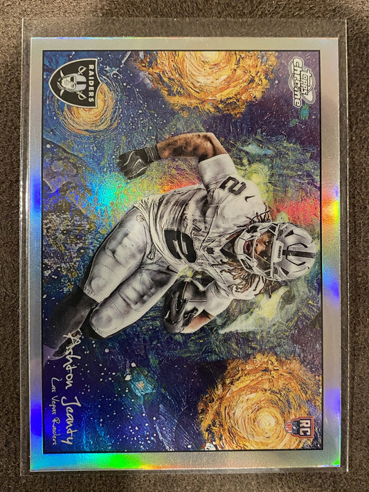 Ashton Jeanty - 2025 Topps Chrome Cosmic - Rookie Stars in the Night - Raiders