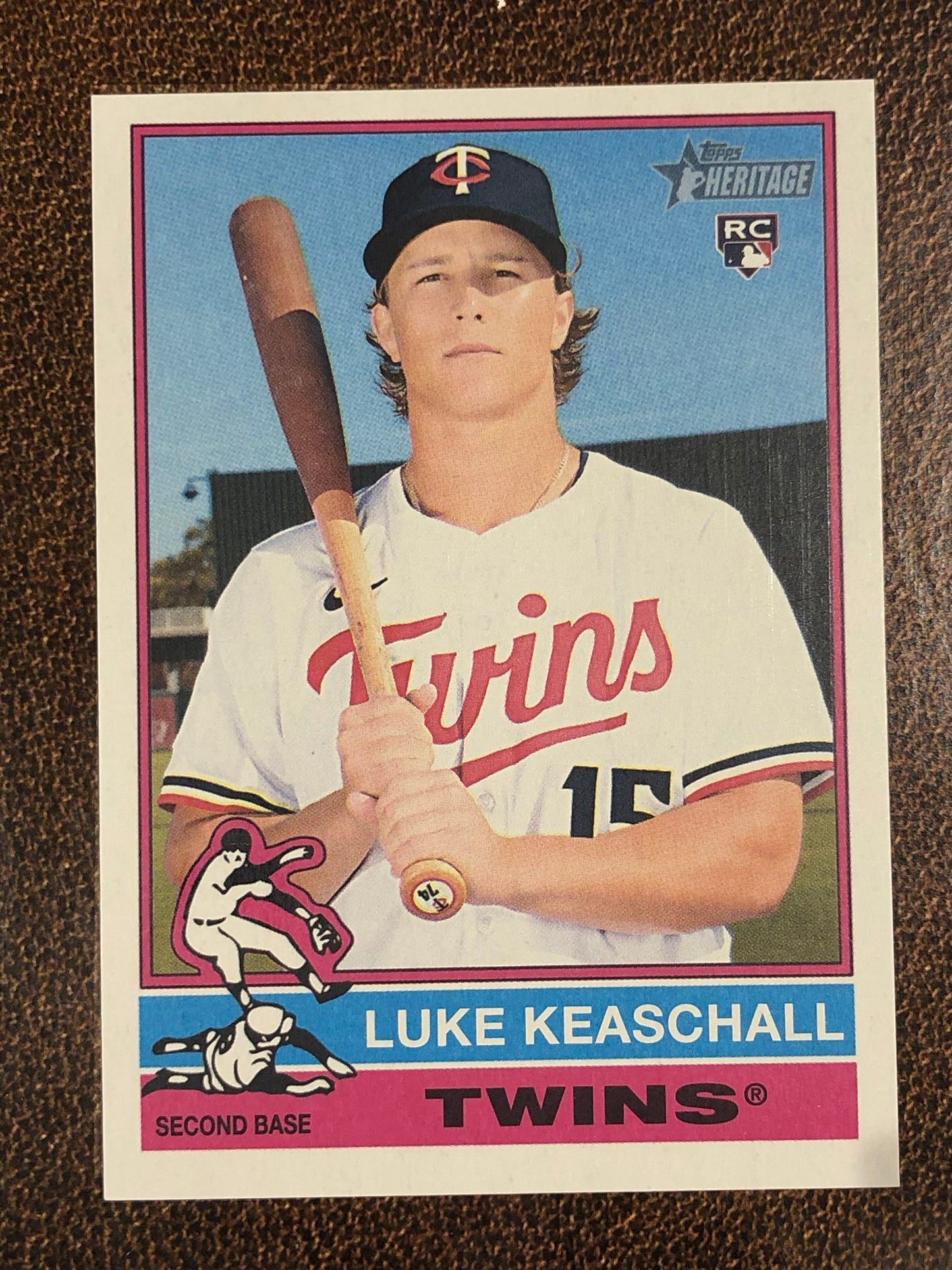 Luke Keaschall - 2025 Topps Heritage High Number - Base - Twins