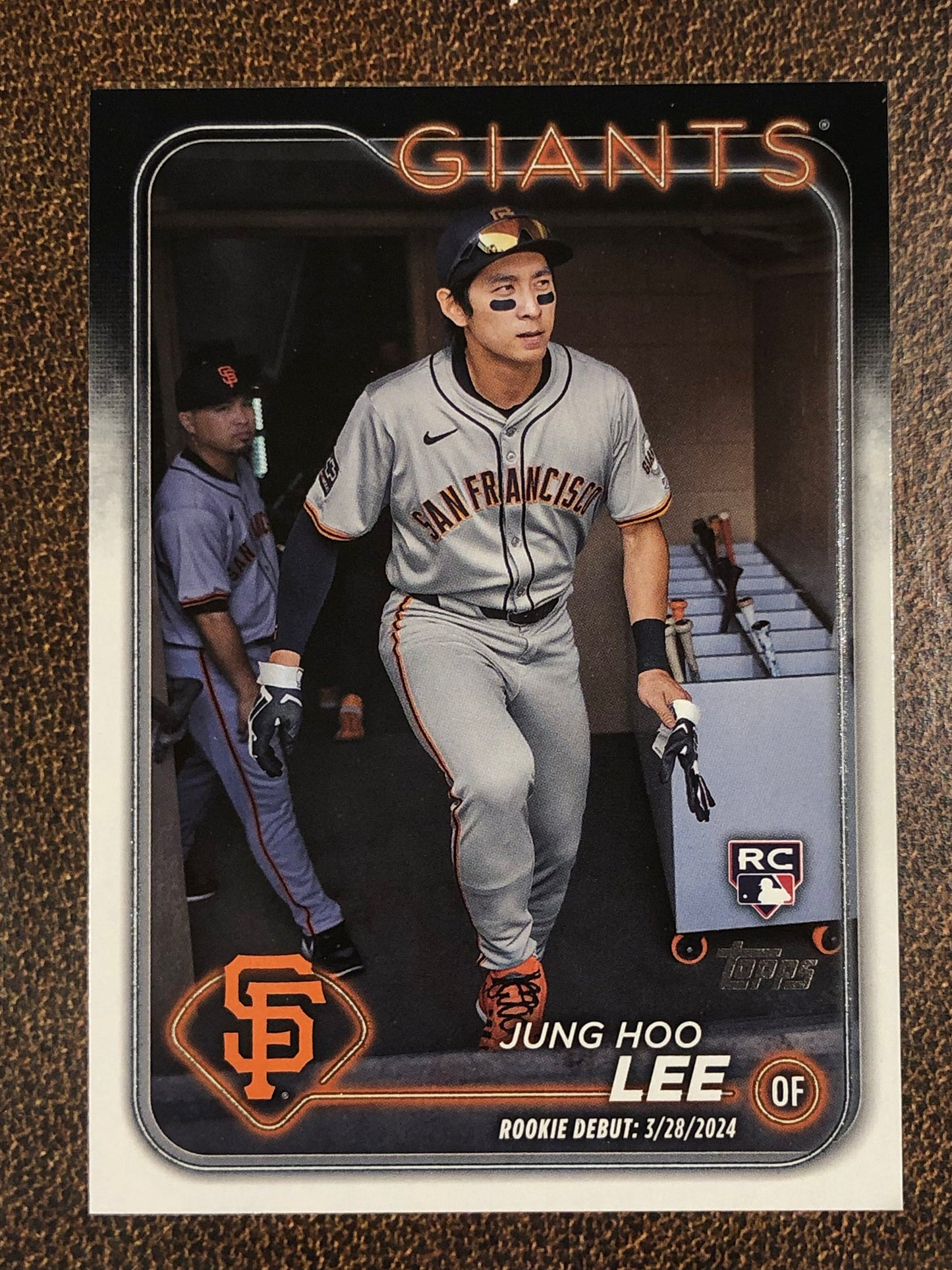 Jung Hoo Lee - 2024 Topps Update - Rookie Debut Base - Giants