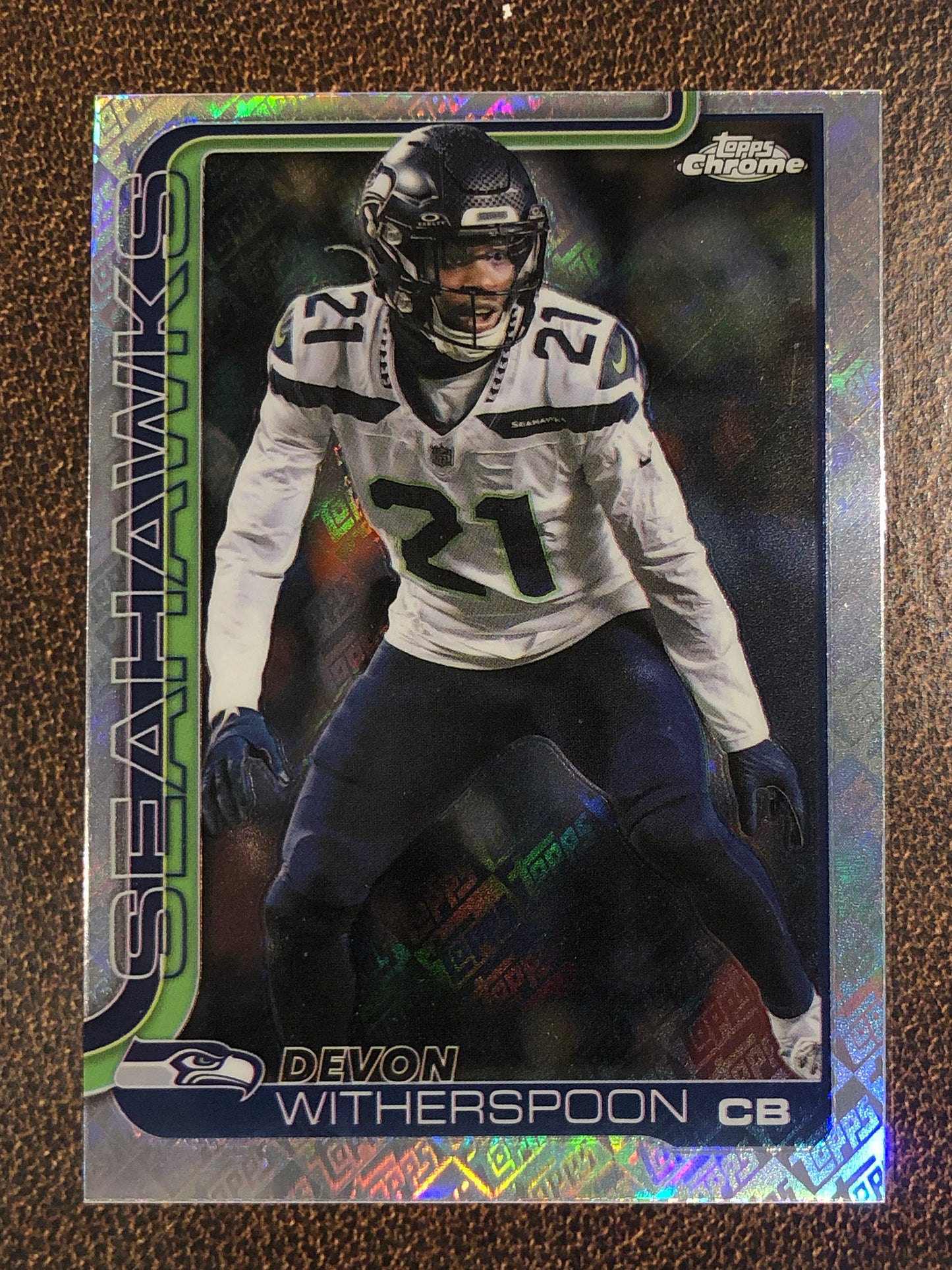 Devon Witherspoon - 2025 Topps Chrome - Topps Foil - Seahawks
