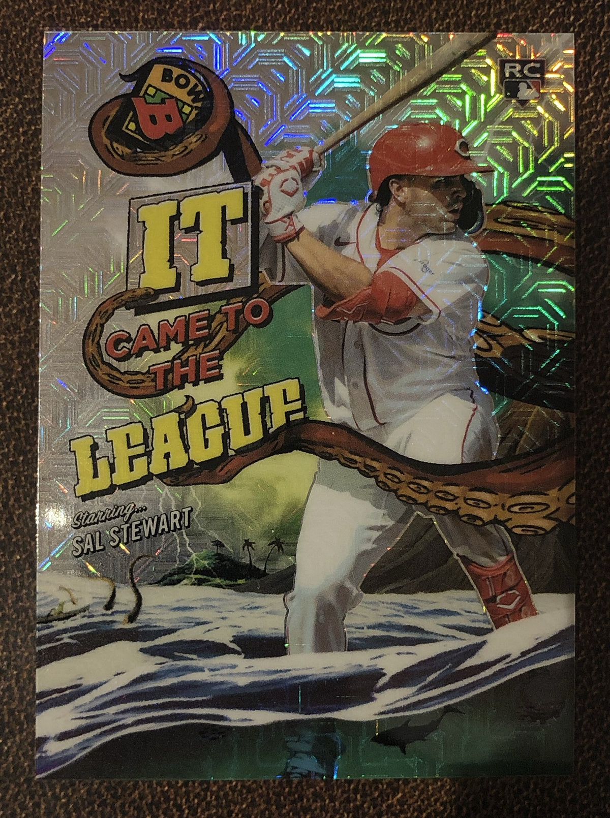 Sal Stewart - 2026 Bowman Chrome -  IT Came to the League MOJO - Reds