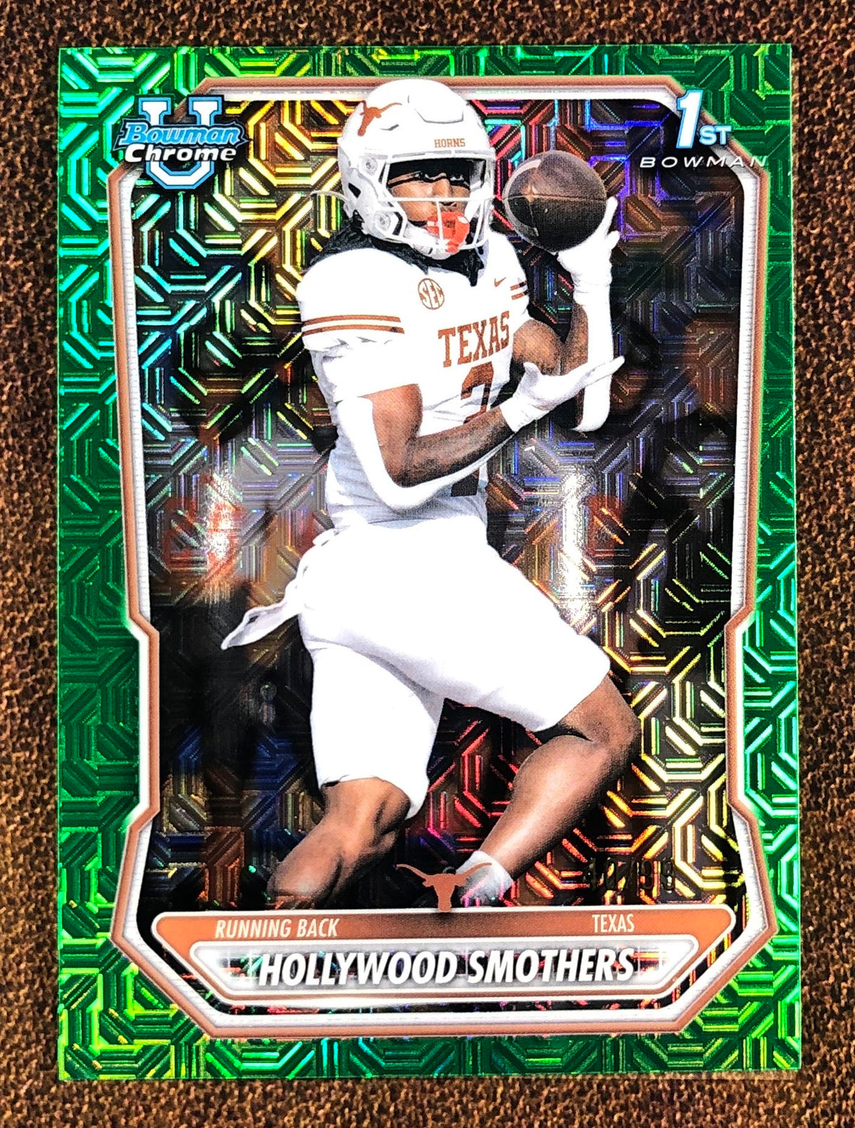 Hollywood Smothers - 2026 Bowman - GREEN MOJO /99 - Texas