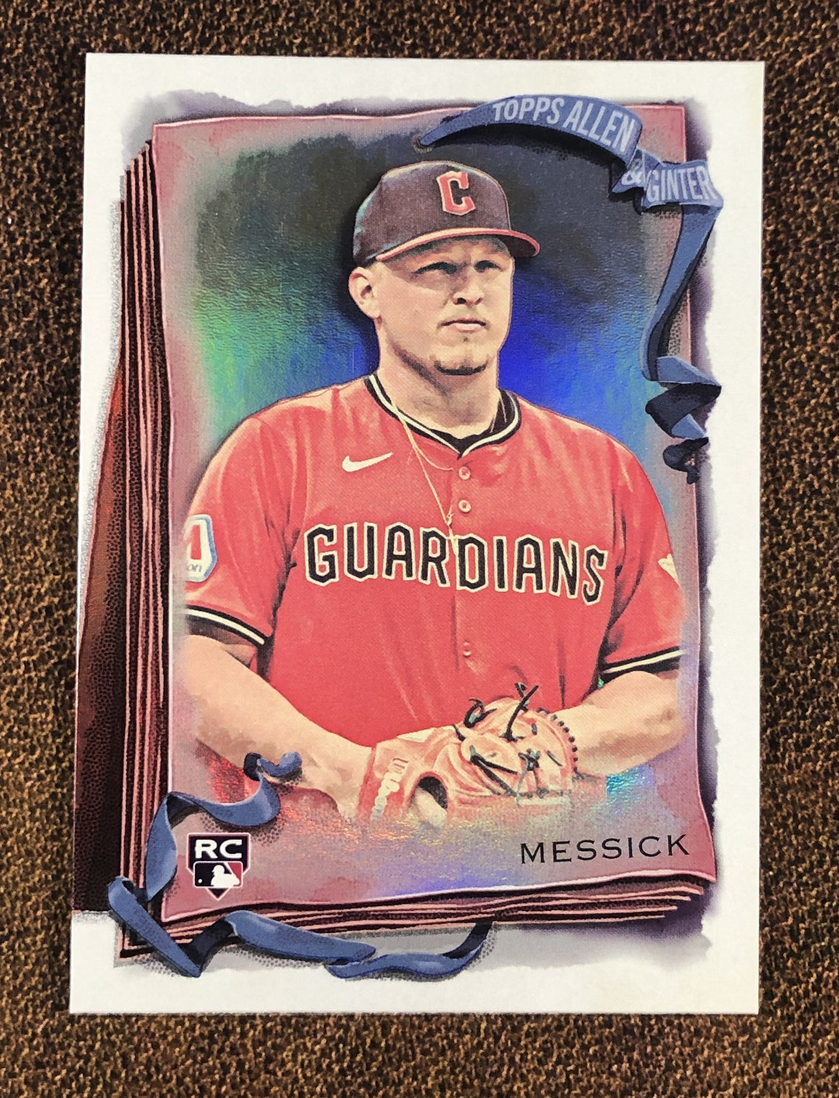 Parker Messick - 2026 Topps Allen & Ginter - Silver Portrait Foil - Guardians