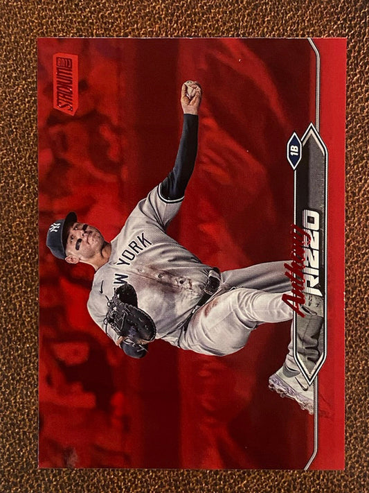 Anthony Rizzo - 2024 Topps Stadium Club - Red Foil - Yankees