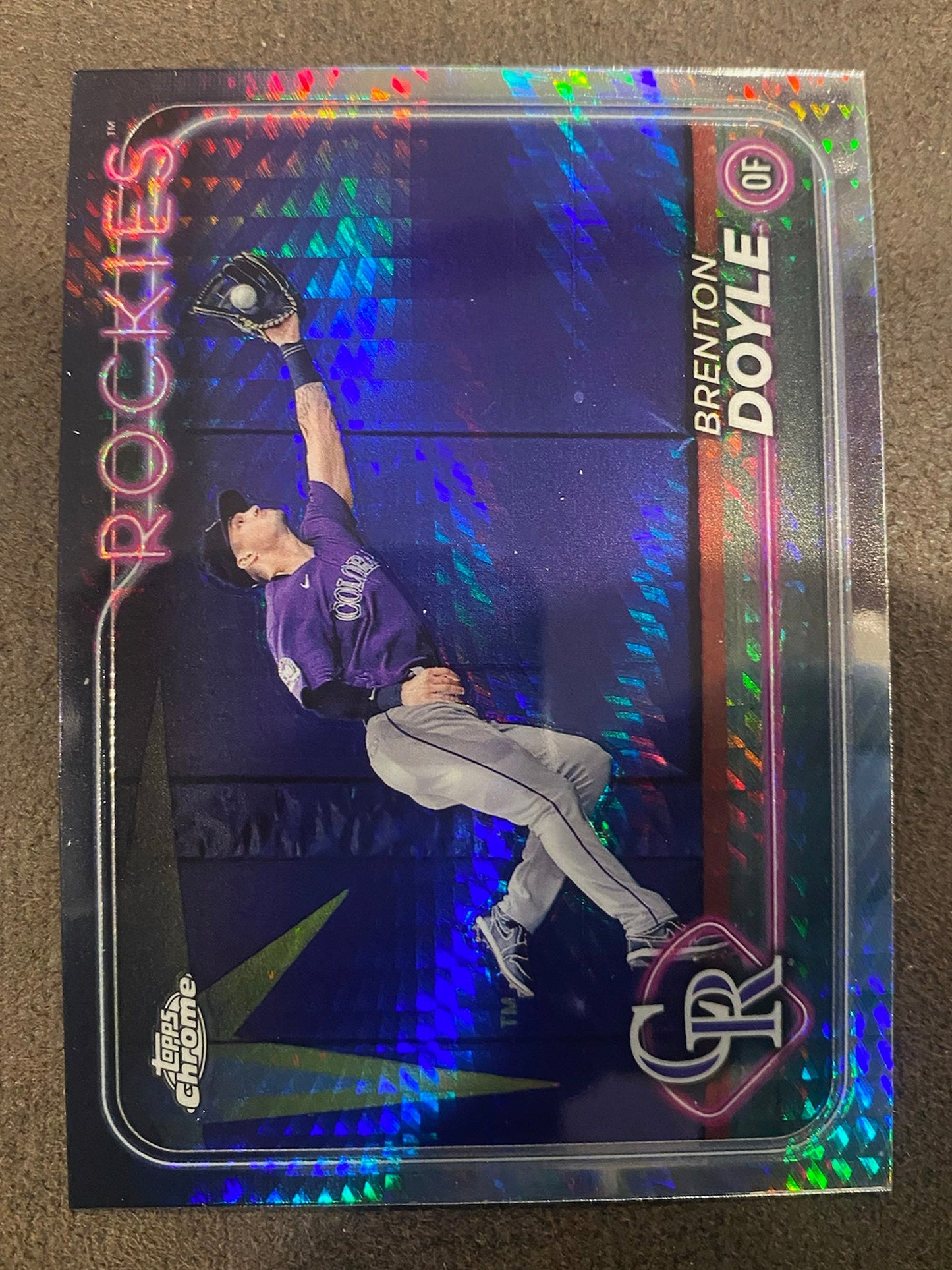 Brenton Doyle - 2024 Topps Chrome - Prism Refractors - Rockies