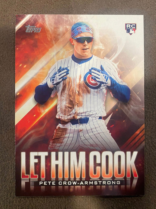 Pete Crow Armstrong - 2024 Topps Update - Let Him Cook - Cubs