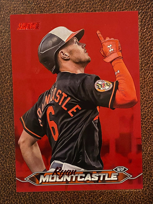 Ryan Mountcastle - 2024 Topps Stadium Club - Red Foil - Orioles